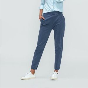 Ministry of Supply Women's‎ Kinetic Pull-On Pants Slate Blue Womens Size 6